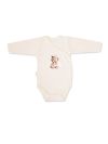 Gyermek hosszú ujjú, átköthető bodyk TEDDY PRINCESS