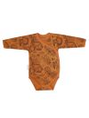 Gyermek hosszú ujjú, átköthető bodyk WOOD