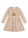 Lányka hosszú ujjú ruha CUTE FAWN