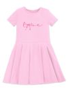 Lányka rövid ujjú ruha LOVE RIBBON