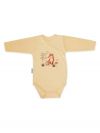 Oldalt kapcsos body 1SZ Baby wolf hosszú ujjú