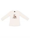 Dievčenské tričko s dlhým rukávom