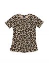 Leopardie tričko s krátkym rukávom 