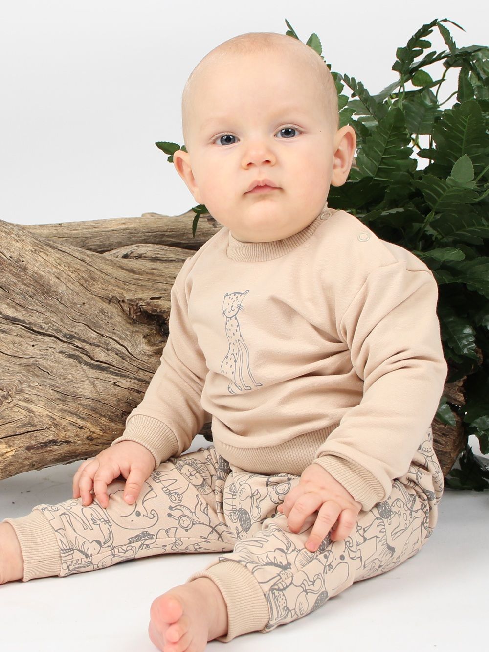 Ujjú pulóver + nadrág szett 1SZ SAFARI